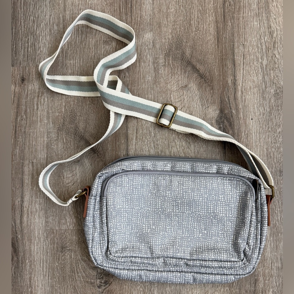 Thirty-One Gray Crossbody Bag